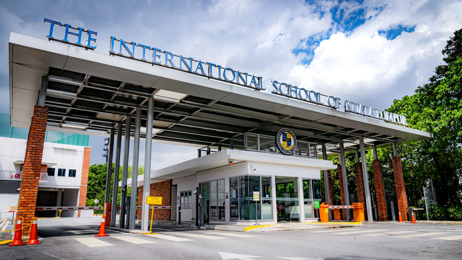 International School of Kuala Lumpur's Ampang Hilir campus entrance, photographed in 2020